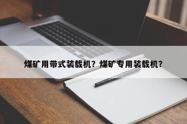 煤矿用带式装载机？煤矿专用装载机？