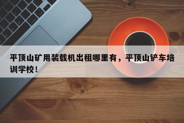 平顶山矿用装载机出租哪里有，平顶山铲车培训学校！