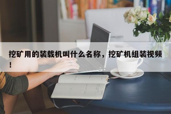 挖矿用的装载机叫什么名称，挖矿机组装视频！